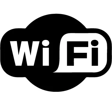 Wifi logo samolepka - TenStickers