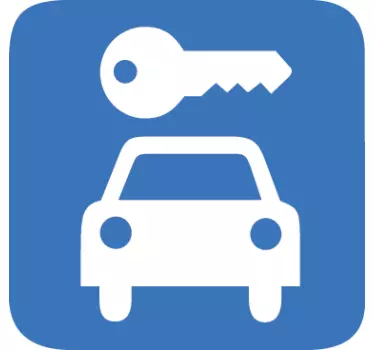 Parkovací nálepka znamení nálepka - TenStickers