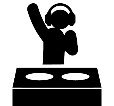 Samolepka na notebook pro dj - TenStickers