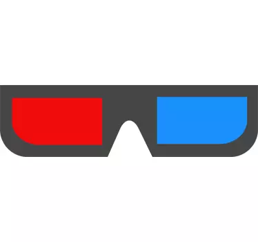 Macbook 3d brýle dekorativní nálepka - TenStickers