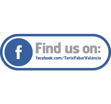 Najděte nás na nálepce okna na facebook - TenStickers