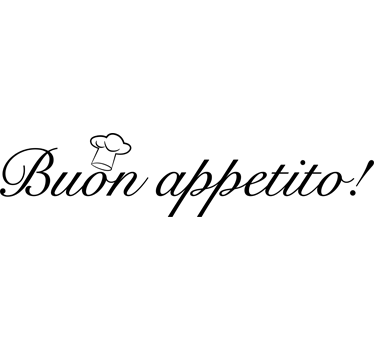 Vinilo decorativo buon appetito Zvířecí nálepka - TenStickers