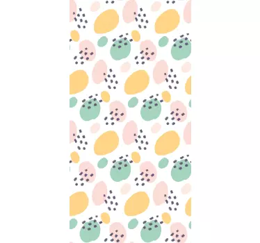 Pastelové nástěnné umělecké obtisky na nábytek - TenStickers