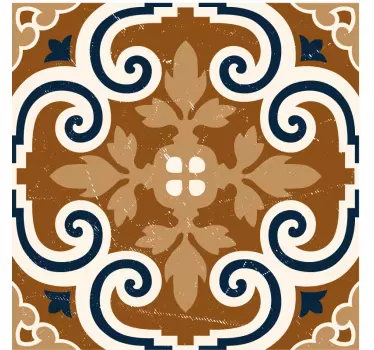 Přenos dlaždic ve stylu cementu - TenStickers