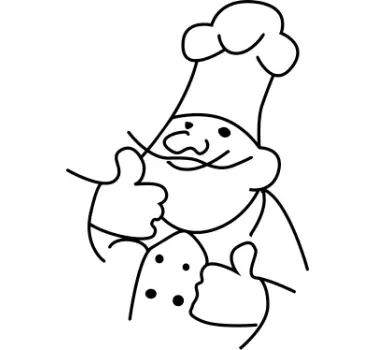 Nálepka kuchyně boos - TenStickers