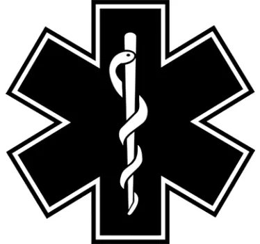 Lékárna symbol nálepky na zeď - TenStickers