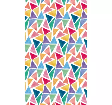Geometrický kuchyňský nábytek obtisk - TenStickers