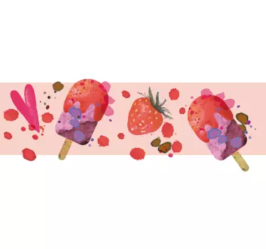 Nálepka akvarel kresby - TenStickers