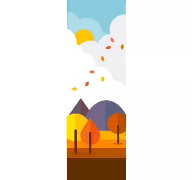 Nálepka lesní lednice - TenStickers