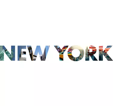 New york nástěnné malby - TenStickers
