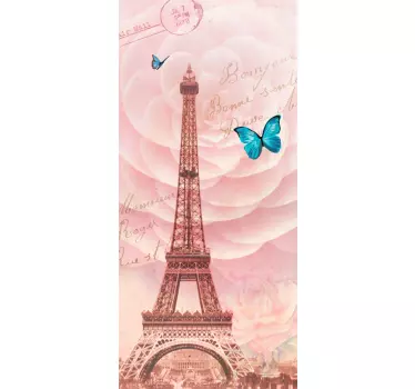 Paris vintage obtisky - TenStickers