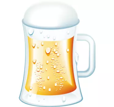 Pinta nálepky piva - TenStickers