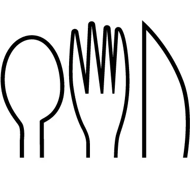 Samolepka na příbory - TenStickers