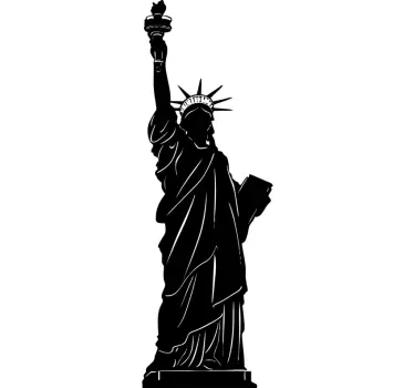 Socha svobody new york obtisk - TenStickers