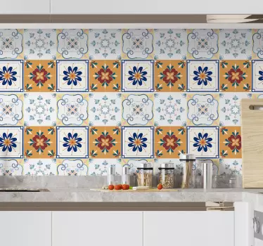 Vícebarevný převod til - TenStickers