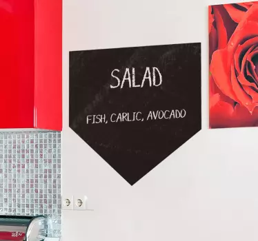 Nálepka dekorativní tabuli menu - TenStickers