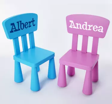 Děti personalizované obtisky - TenStickers