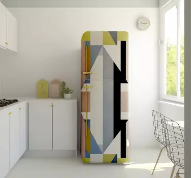 Abstraktní geometrie Nálepka tvary - TenStickers