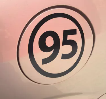 Bezolovnatý nálepka 95 vozidel - TenStickers