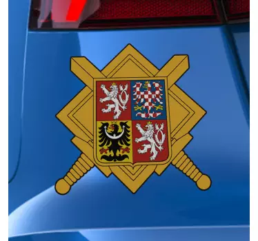 český erb auto nálepka - TenStickers