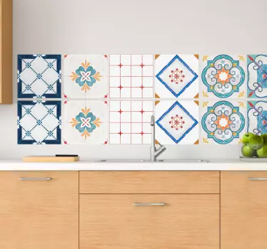 Ciment dlaždice design dlaždice převod - TenStickers