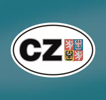 Cz auto samolepka na auto - TenStickers