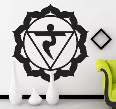 Dekorační nálepka manipura chakra - TenStickers