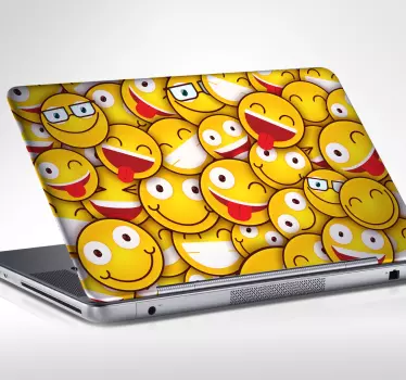 Emojicons laptop skin - TenStickers