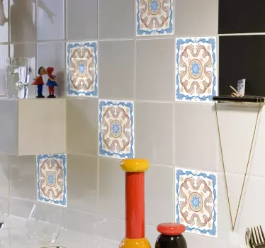 Filigránový přenos dlaždic - TenStickers