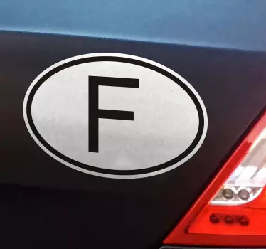 Francouzské auto nálepka - TenStickers