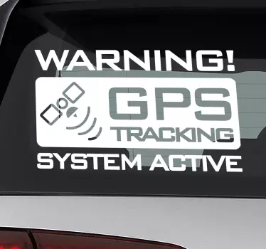 Gps sledování auto nálepky - TenStickers