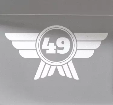 Klasické auto nálepka - TenStickers