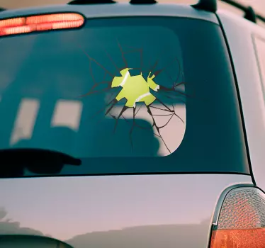 Kouření skleněného míčku Vizuální efekty nálepka - TenStickers
