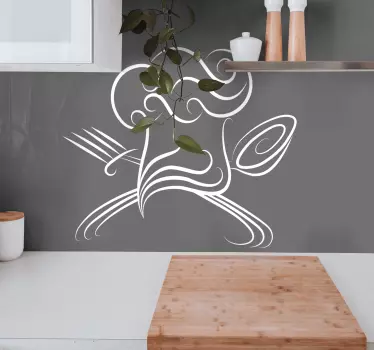 Kuchař znamení nálepka - TenStickers