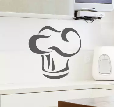 Kuchyňská nálepka na kuchařku - TenStickers