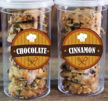 Kuchyňské štítky přizpůsobené samolepky - TenStickers