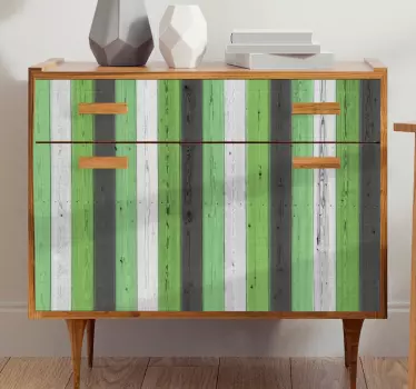 Lamináty textur dřeva různých barev obtisky na nábytek - TenStickers