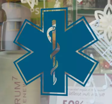 Lékárna symbol nálepky na zeď - TenStickers