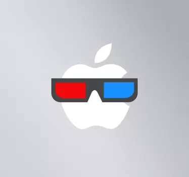 Macbook 3d brýle dekorativní nálepka - TenStickers