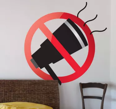 Nálepka bez hluku - TenStickers
