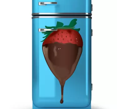 Nálepka jahoda a čokoláda - TenStickers