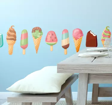 Nálepka na hranicích zmrzliny - TenStickers