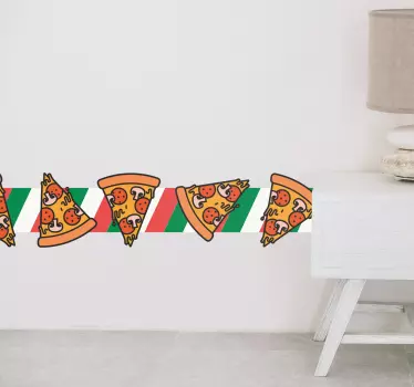 Nálepka na italskou pizzu - TenStickers