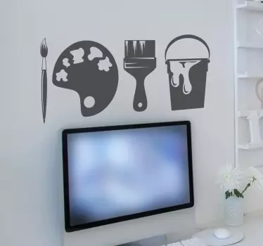 Nálepka na malování nástroje - TenStickers