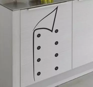 Nálepka na zeď na vaření bundy - TenStickers