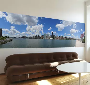 Nálepka panoráma manhattanu - TenStickers