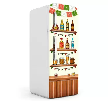 Nálepka tequily lednice - TenStickers