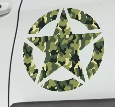 Nálepka vojenského hvězdného vozidla - TenStickers
