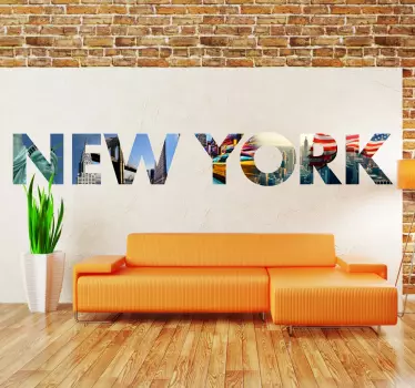 New york nástěnné malby - TenStickers