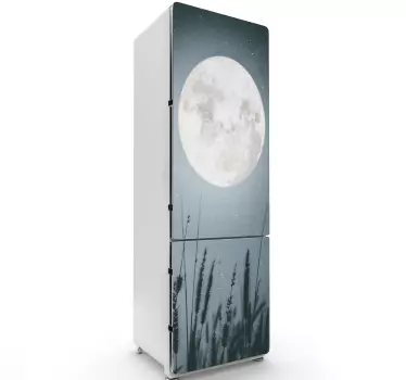 Obtékání luna lednice - TenStickers